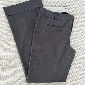 Banana Republic Charcoal Martin Fit Trousers